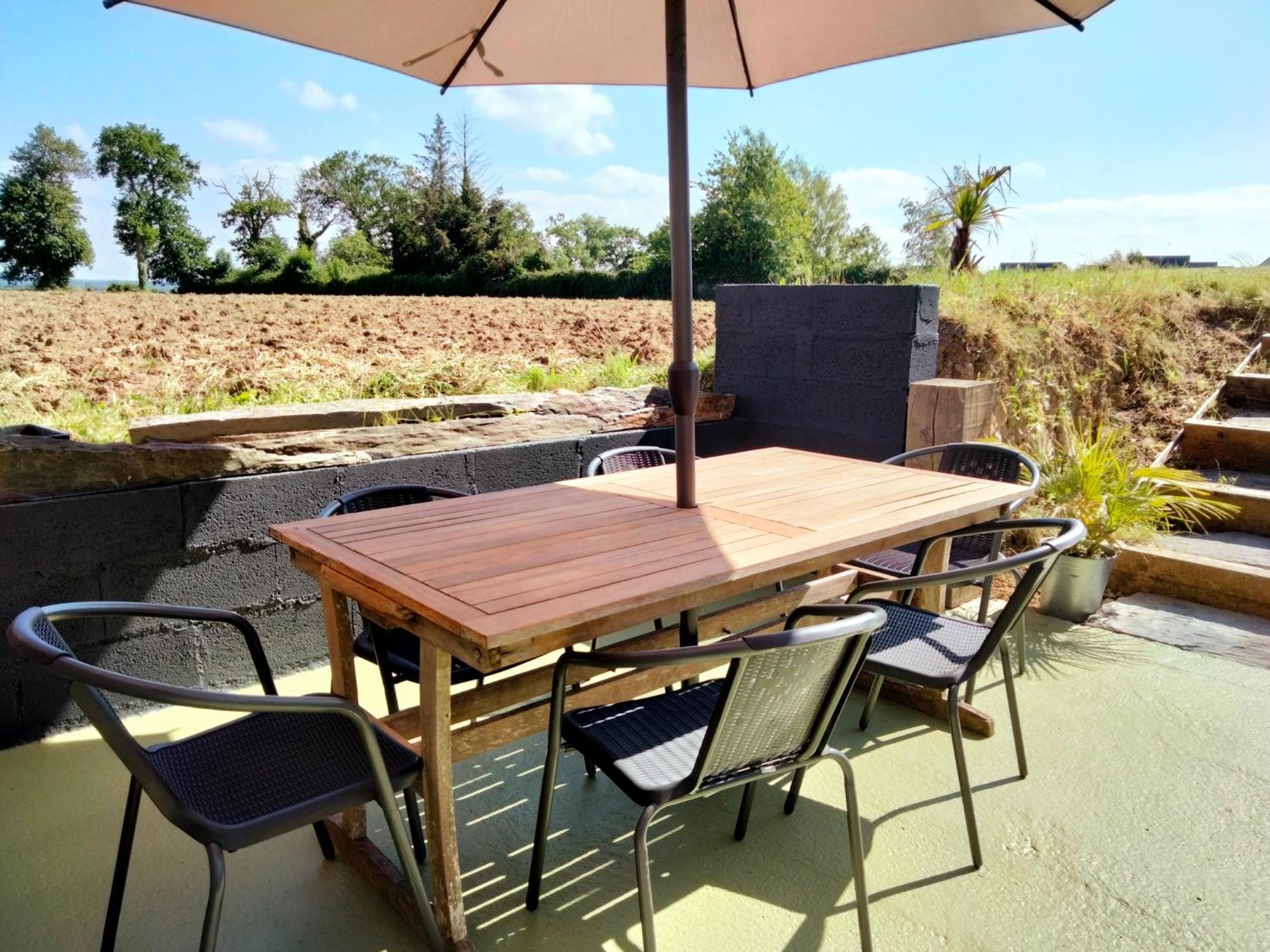 Gite 3 Chambres En Bord De Rance La Ville-es-Nonais ภายนอก รูปภาพ